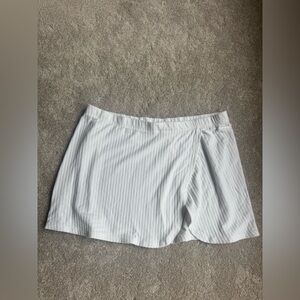 Abercrombie White Terry Skirt Size Large